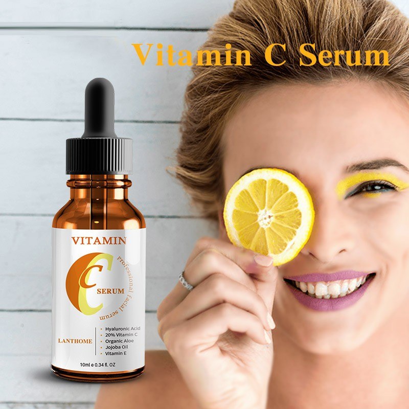 Vitamin C Hyaluronic Acid Brightening Serum - Anti-Aging Face Treatment