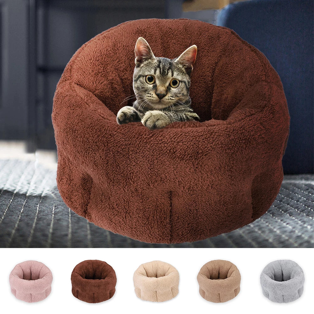 Premium Plush Pet Bed - Ultra Soft Washable Dog & Cat House