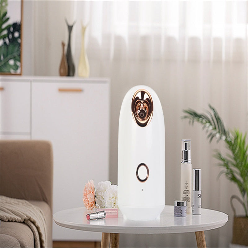 Portable Facial Steamer – Hydrating Nano Mist Face Steamer for Home & Travel