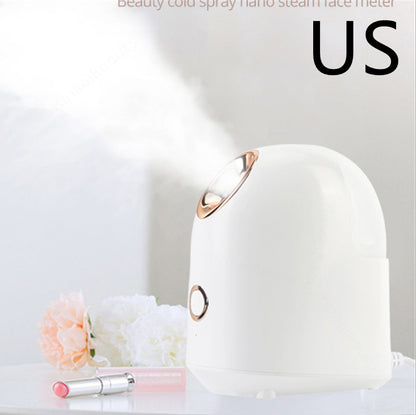 Portable Facial Steamer – Hydrating Nano Mist Face Steamer for Home & Travel