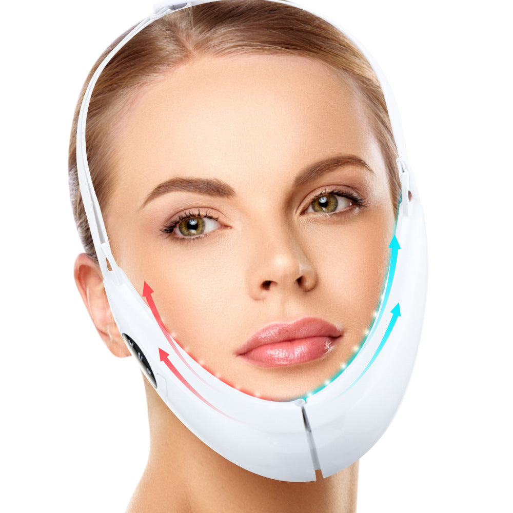 Smart V-Face Lifting Device with Microcurrent & LED Light Therapy