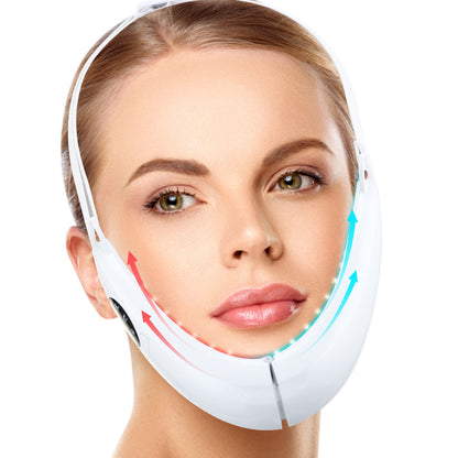 Smart V-Face Lifting Device with Microcurrent & LED Light Therapy