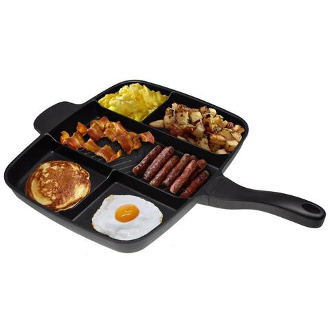 5-in-1 Multifunctional Non-Stick Frying Pan - Dishwasher & Oven Safe