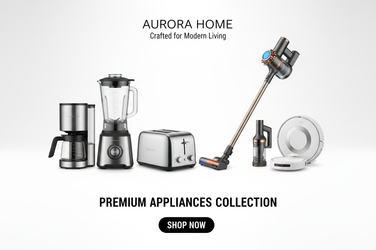 Home Appliance Collection Banner